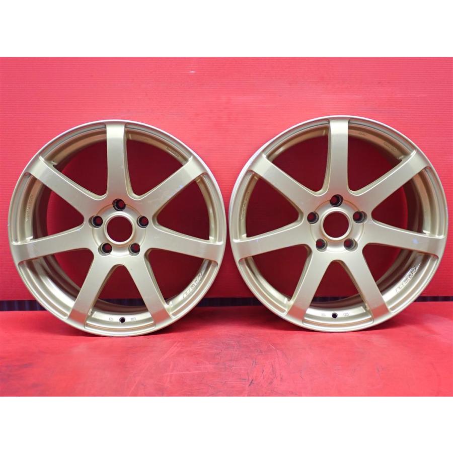 2本組 社外 中古ホイール ENKEI PERFORMANCE LINE エンケイ 