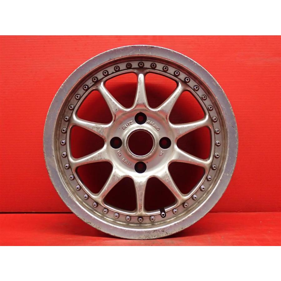 単品 社外 中古ホイール 1本 BLITZ ブリッツ BRW-01 7J 16インチ