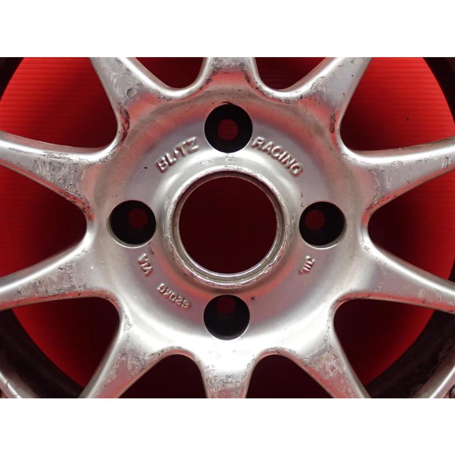 単品 社外 中古ホイール 1本 BLITZ ブリッツ BRW-01 7J 16インチ