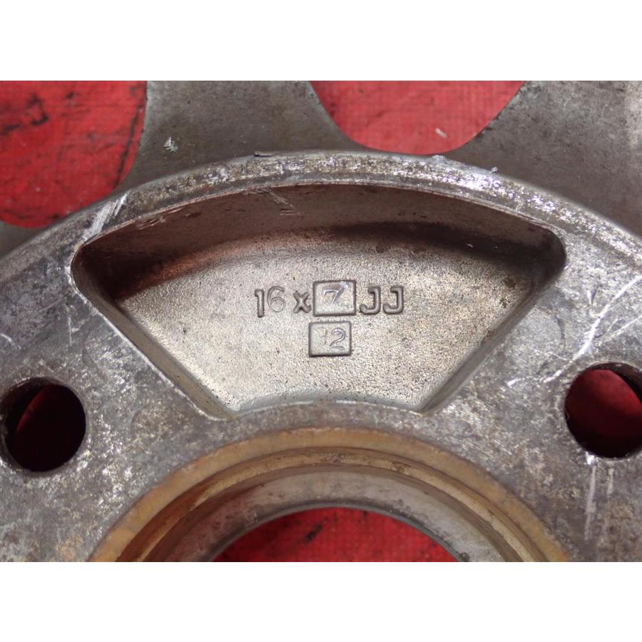 単品 社外 中古ホイール 1本 BLITZ ブリッツ BRW-01 7J 16インチ 