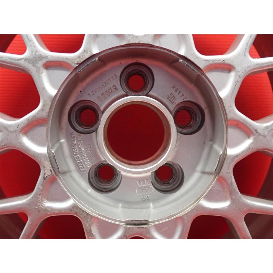 鍛造 軽量】 単品 社外 中古ホイール 1本 BBS RGII RG172 7J 16インチ