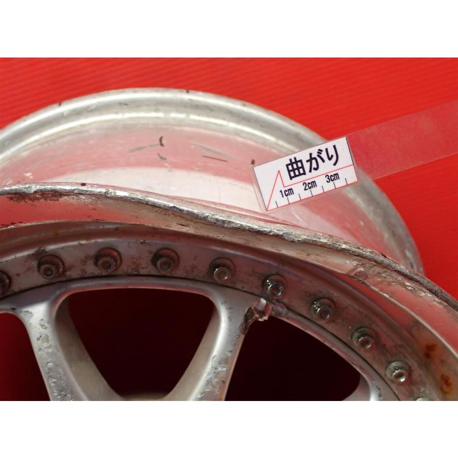 単品 社外 中古ホイール 1本 BLITZ ブリッツ BRW-01 8J 17インチ