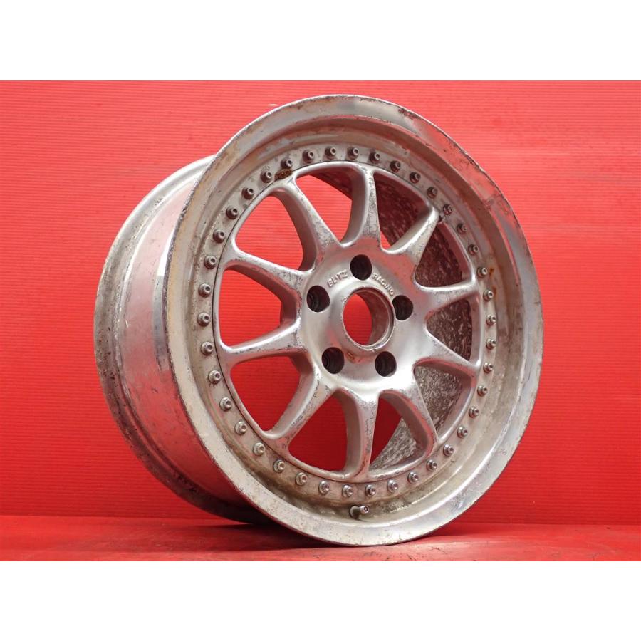 単品 社外 中古ホイール 1本 BLITZ ブリッツ BRW-01 8J 17インチ