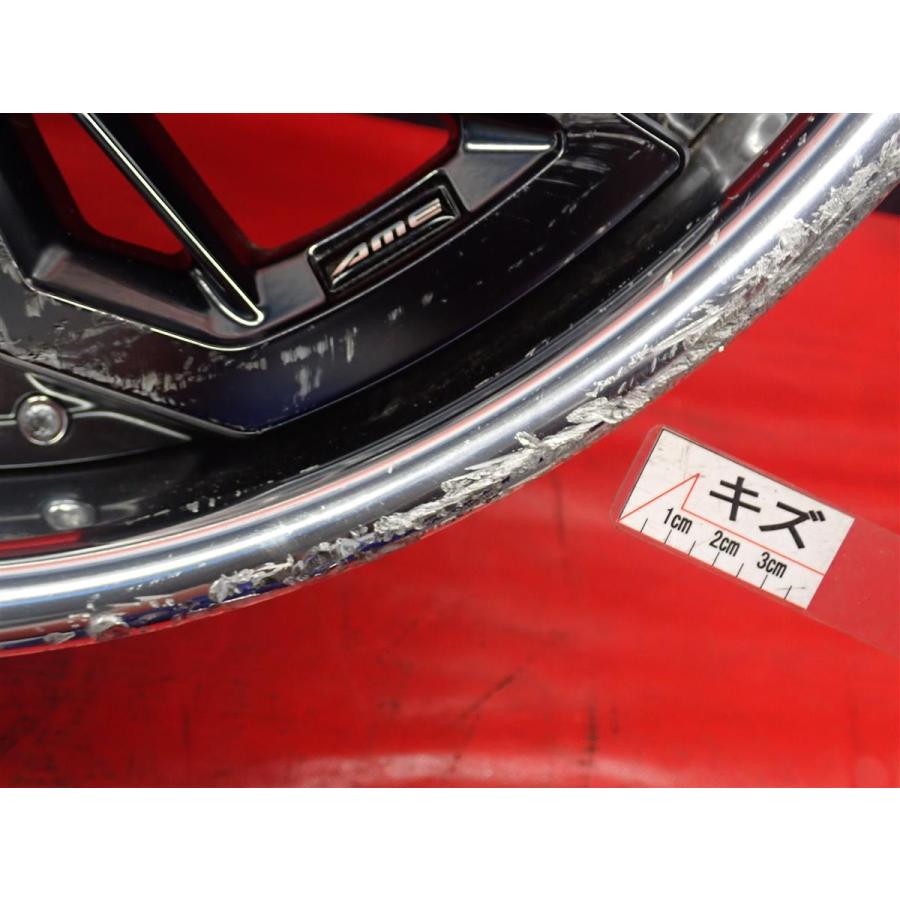 単品 社外 中古ホイール 1本 AME MODELART REVIVER 3P エーエムイー