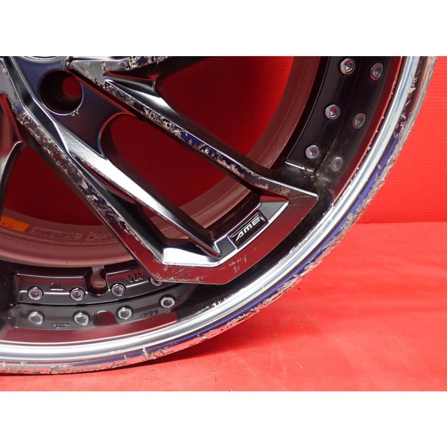 単品 社外 中古ホイール 1本 AME MODELART REVIVER 3P エーエムイー