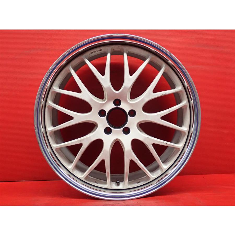単品 社外 中古ホイール 1本 WORK ワーク GNOSIS グノーシス GH2 8J 19 