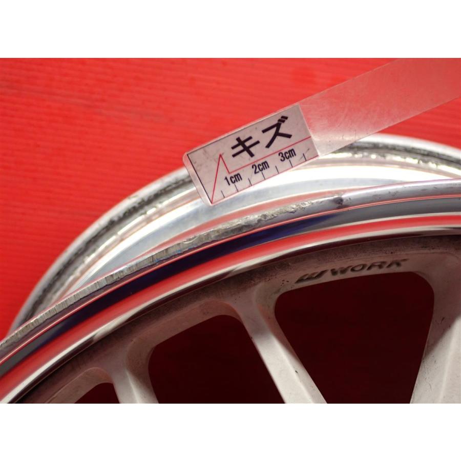 単品 社外 中古ホイール 1本 WORK ワーク GNOSIS グノーシス GH2 8J 19