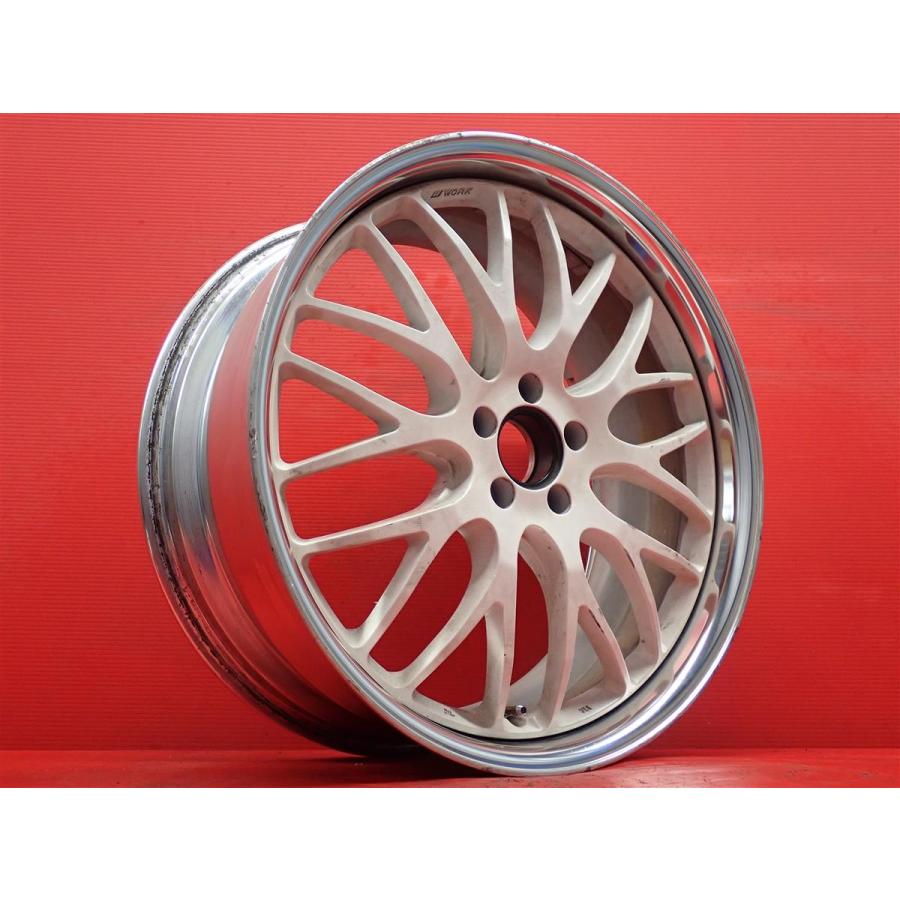 単品 社外 中古ホイール 1本 WORK ワーク GNOSIS グノーシス GH2 8J 19