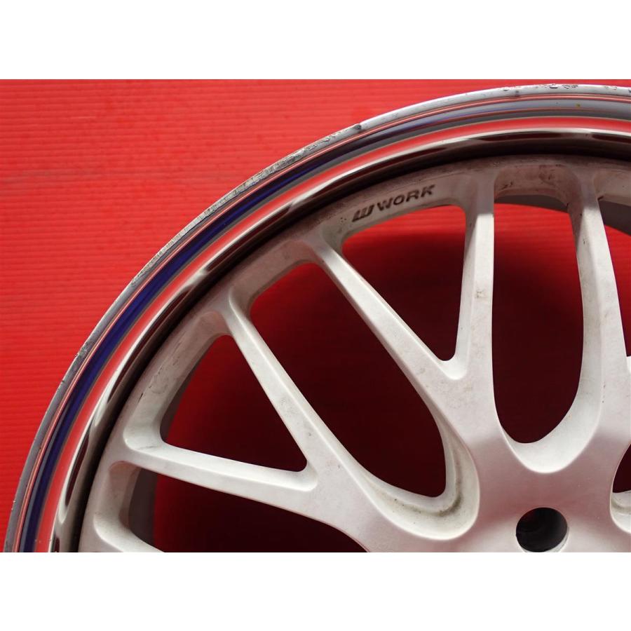 単品 社外 中古ホイール 1本 WORK ワーク GNOSIS グノーシス GH2 8J 19