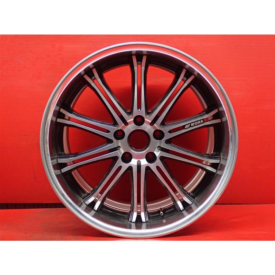 2本組 社外 中古ホイール WORK ワーク SCHWERT シュバート SC1 9J 19