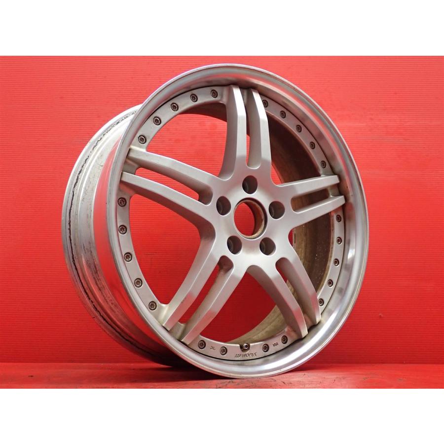 単品 社外 中古ホイール 1本 WORK ワーク GNOSIS グノーシス GS-2 7.5J