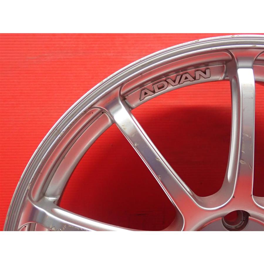 未使用展示品18インチ☆ADVAN Racing RSⅡ 単品 社外 中古ホイール 1本 ADVAN Racing アドバンレーシング RS2 7.5