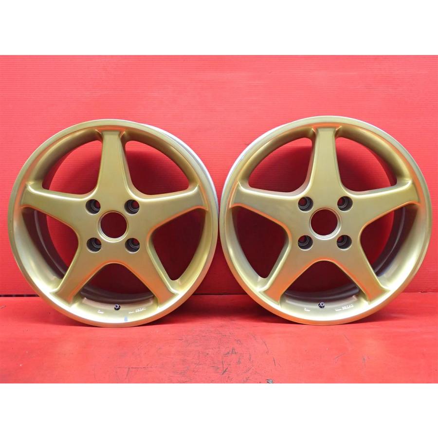 2本組 社外 中古ホイール 5スポークタイプ 1P 7J 16インチ PCD114.3 4