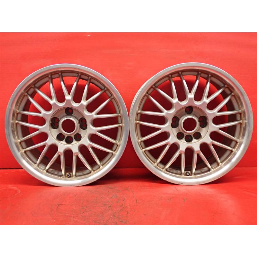 2本組 社外 中古ホイール WEDS ウェッズ GUILD ギルド SPM 8J 17インチ 