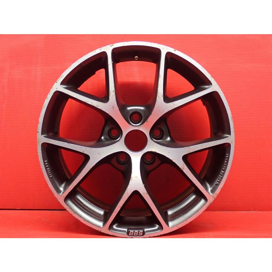 単品 社外 中古ホイール 1本 BBS SR SR004 7.5J 17インチ PCD112 5穴 + 