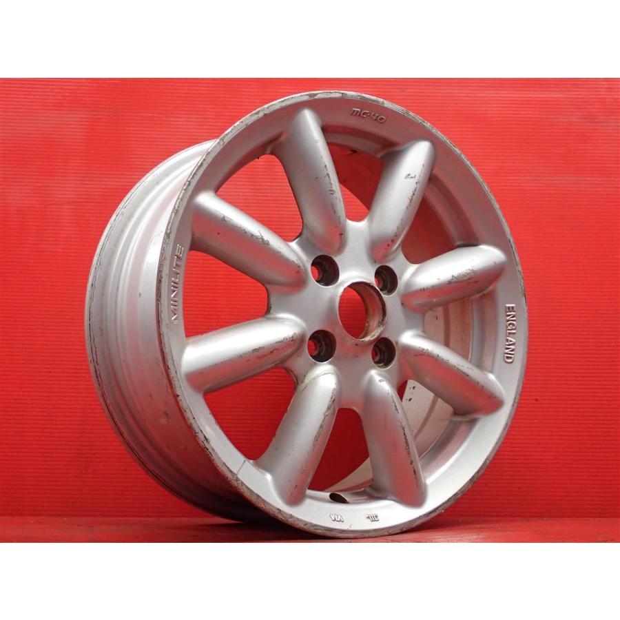単品 社外 中古ホイール 1本 MINILITE ミニライト MC-40 6J 15インチ