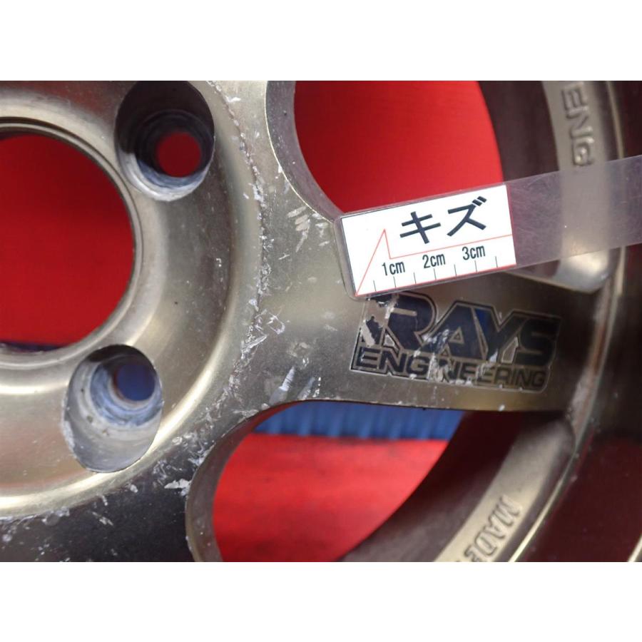 鍛造 軽量 中古品 アルミホイール 1本 5.3kg RAYS VOLK RACING ボルク