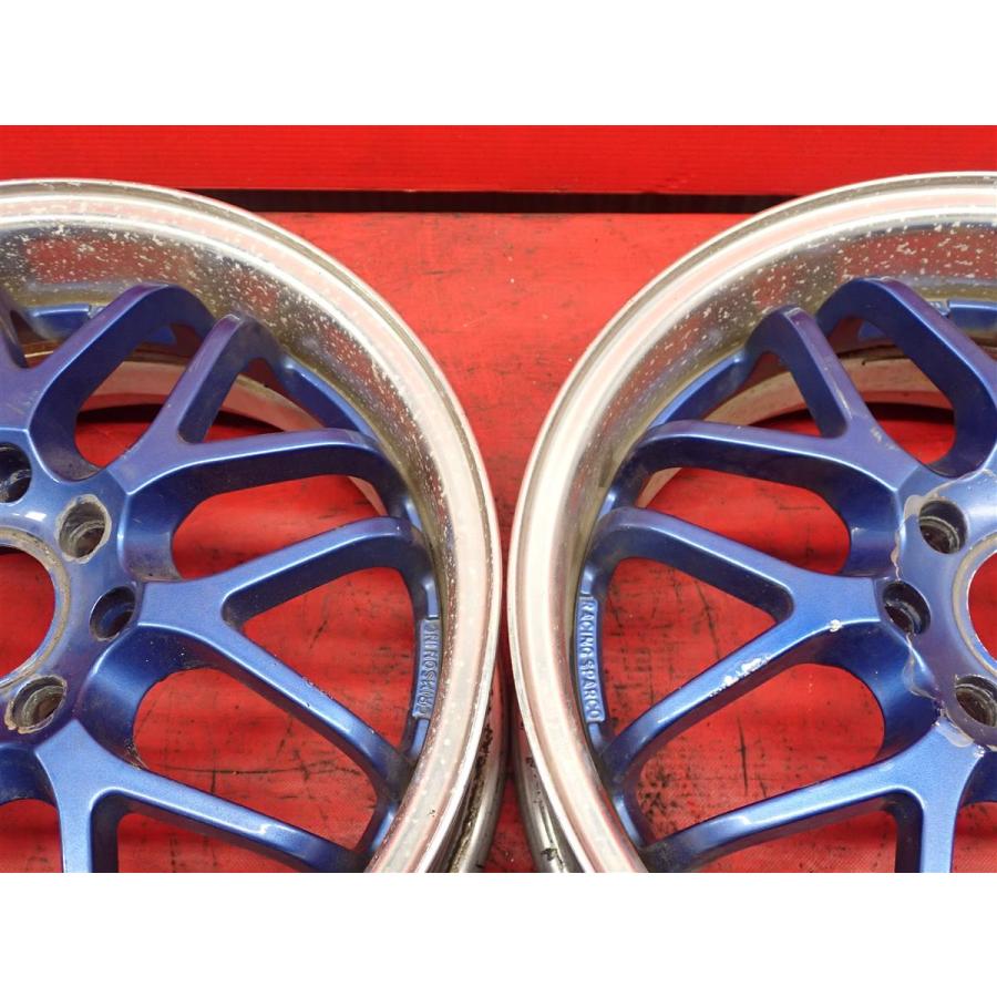 2本組 社外 中古ホイール RACING SPARCO NS-IIレーシング スパルコ NS2