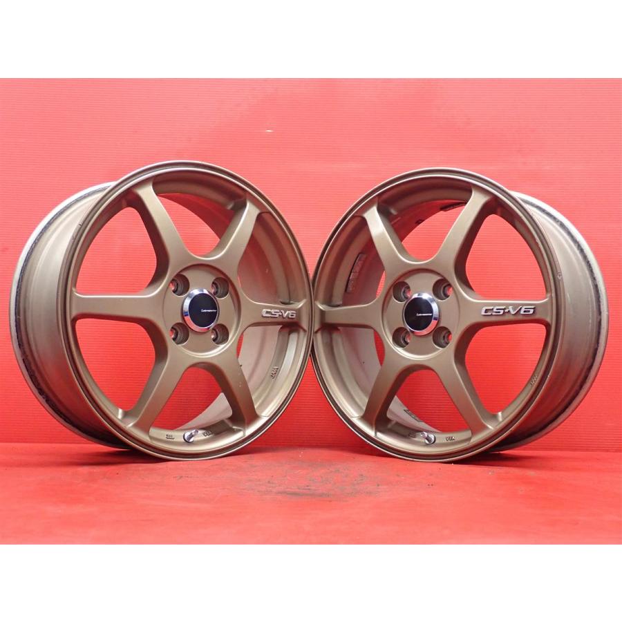 2本組 社外 中古ホイール Lehrmeister レアマイスター CS-V6 6J 16