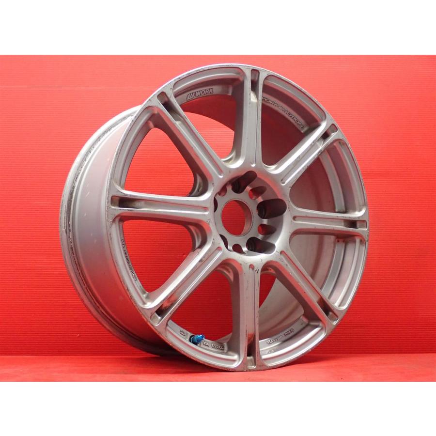 単品 中古ホイール 1本 WORK ワーク EMOTION エモーション XC8 8.5J 18