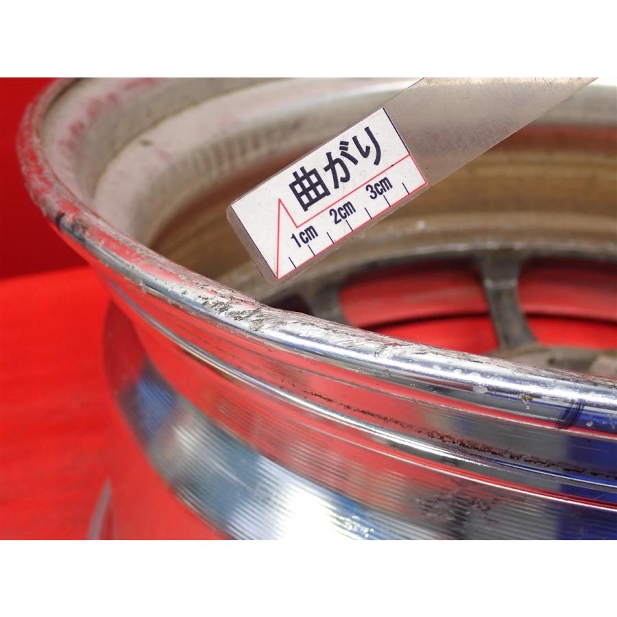 単品 中古ホイール 1本 WORK ワーク XSA 戦 イクサ 03C 8J 18インチ