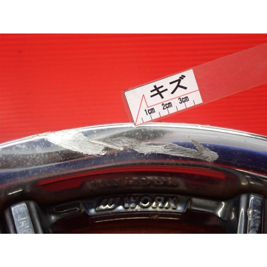 ワックス・ワーク DVD 廃盤希少 単品 中古ホイール 1本 WORK ワーク XSA 戦 イクサ 03C 8J 18インチ