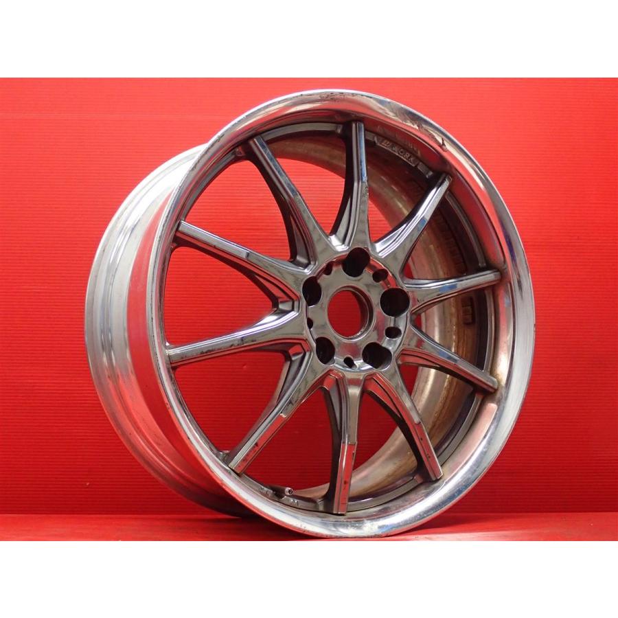 単品 中古ホイール 1本 WORK ワーク XSA 戦 イクサ 03C 8J 18インチ