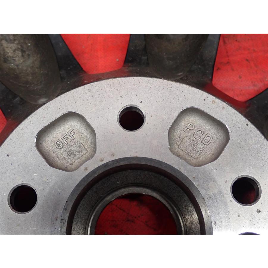 単品 中古ホイール 1本 MINILITE ミニライト MC-40 7J 17インチ PCD114