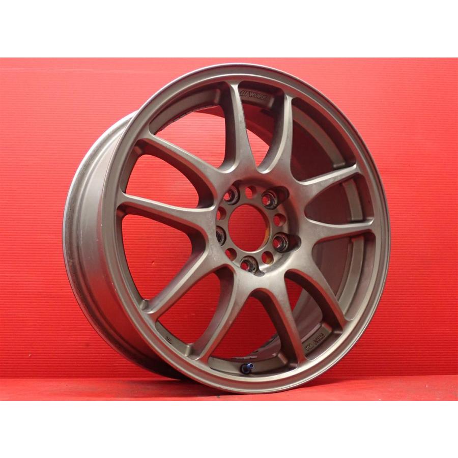 17インチ　ワーク　エモーション　ＣＲ　ｋａｉ　３月５日終了 WORK 17インチ 5穴 100 114.3 7J EMOTION CR Kiwami アッシュド