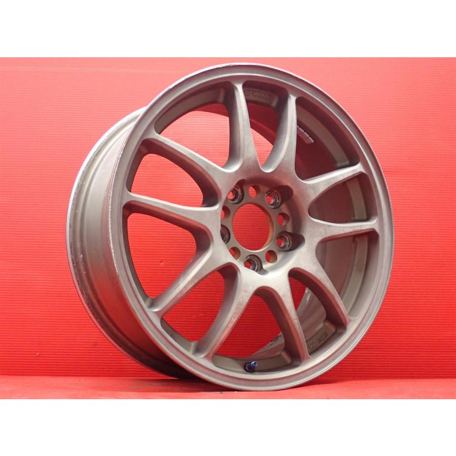 単品 中古ホイール 1本 WORK EMOTION CR-kai ワーク エモーション CR改