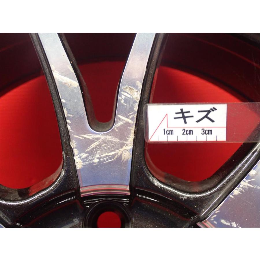 単品 中古ホイール 1本 RAYS レイズ HOMURA ホムラ A7M 7.5J 17インチ