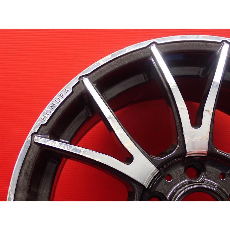 ①レイズ　ホムラ　A7M 17インチ　7J 114.3 4本 単品 中古ホイール 1本 RAYS レイズ HOMURA ホムラ A7M 7.5J 17インチ