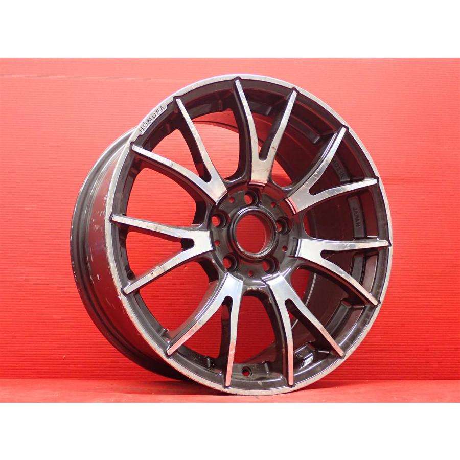 単品 中古ホイール 1本 RAYS レイズ HOMURA ホムラ A7M 7.5J 17インチ