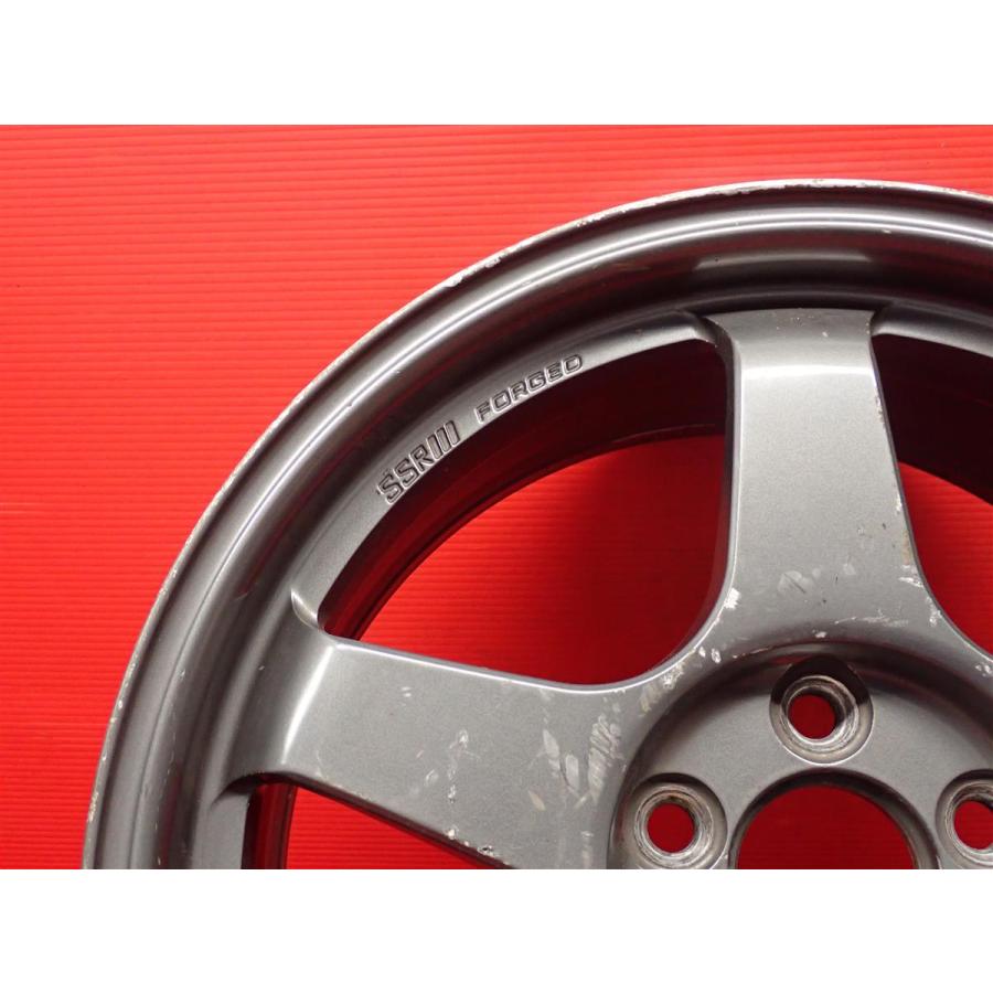 鍛造 軽量】 単品 中古ホイール 1本 SSR GTF01 ジーティーエフゼロワン