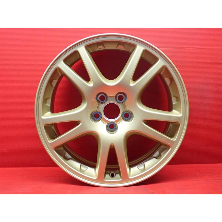 極上 美品 単品 中古ホイール 1本 SUBARU スバル インプレッサ GDB WRX