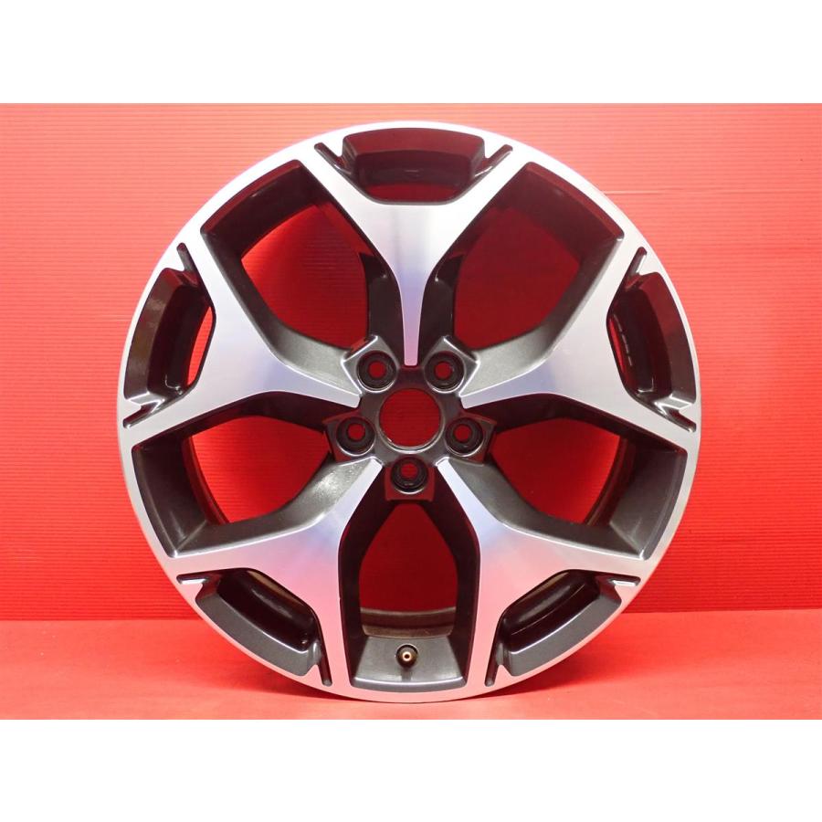 スバル 18インチ 5本スポークホイール 単品 中古ホイール 1本 SUBARU スバル フォレスター SJ 系 純正 5
