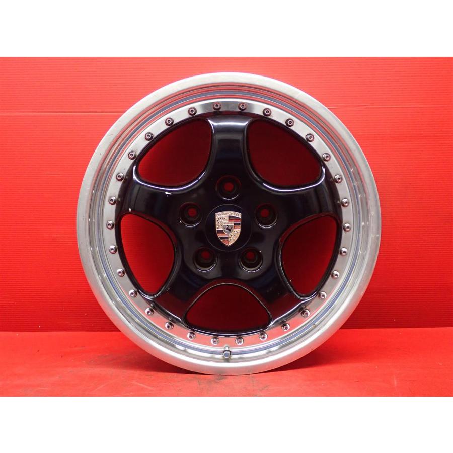 単品 中古ホイール 1本 WORK ワーク PORSCHE用 3Pホイール 8J 18インチ