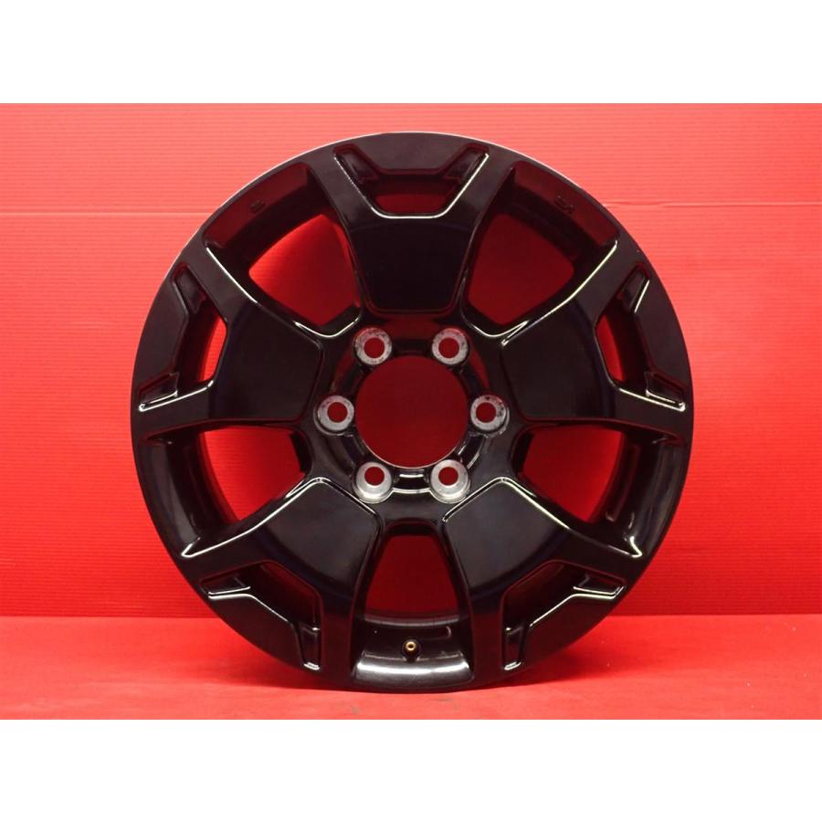 単品 中古ホイール 1本 TOYOTA トヨタ ハイラックス GUN125 ブラック 