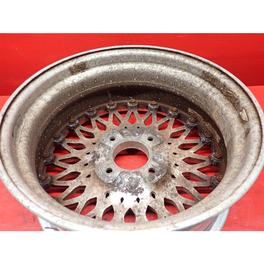 SSR (スピードスター) 15インチ6.5J PCD114.3mm 4穴 4本 単品 中古ホイール 1本 スピードスター SSR フルリバースメッシュ 6.5J