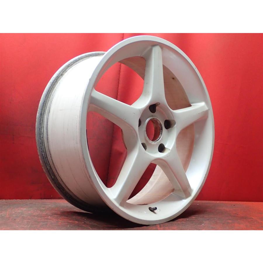 単品 中古ホイール 1本 圭オフィス Modex KS05 R 7J 17インチ PCD114.3 5穴 +45 ハブ73 土屋圭市デザイン ja17の画像