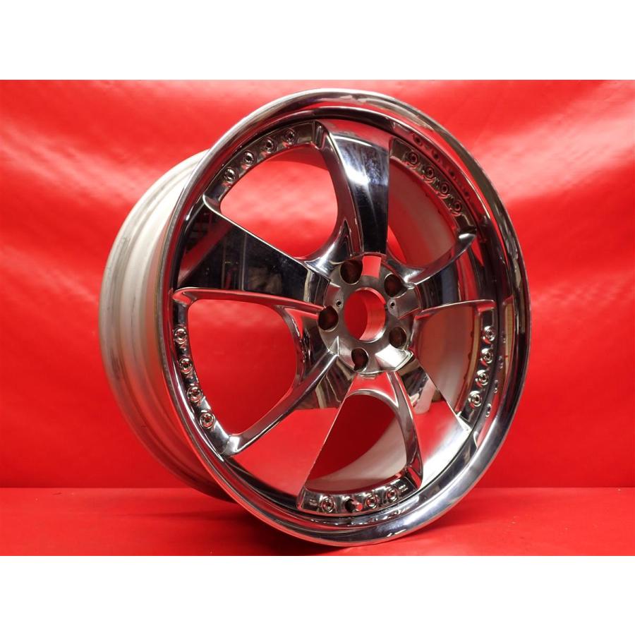 単品 社外 ホイール 1本 WORK ワーク LS105 8.5J 20インチ PCD114.3 5