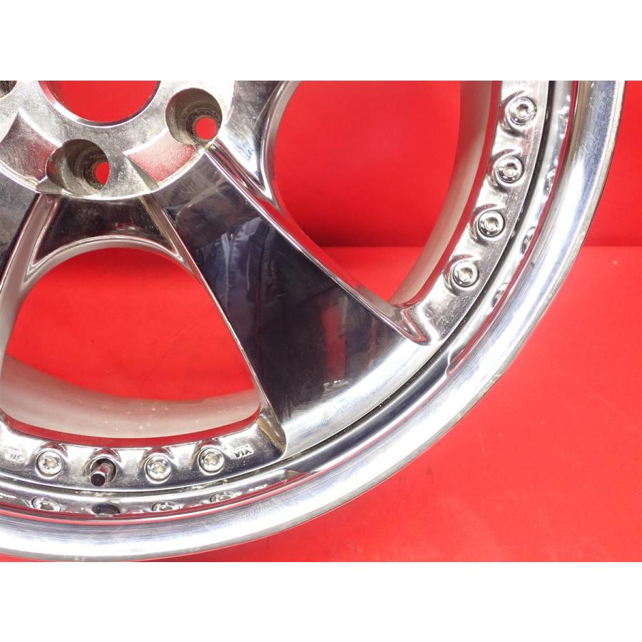 単品 社外 ホイール 1本 WORK ワーク LS105 8.5J 20インチ PCD114.3 5 