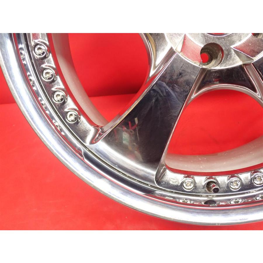 単品 社外 ホイール 1本 WORK ワーク LS105 8.5J 20インチ PCD114.3 5