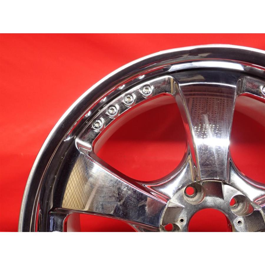 単品 社外 ホイール 1本 WORK ワーク LS105 8.5J 20インチ PCD114.3 5 
