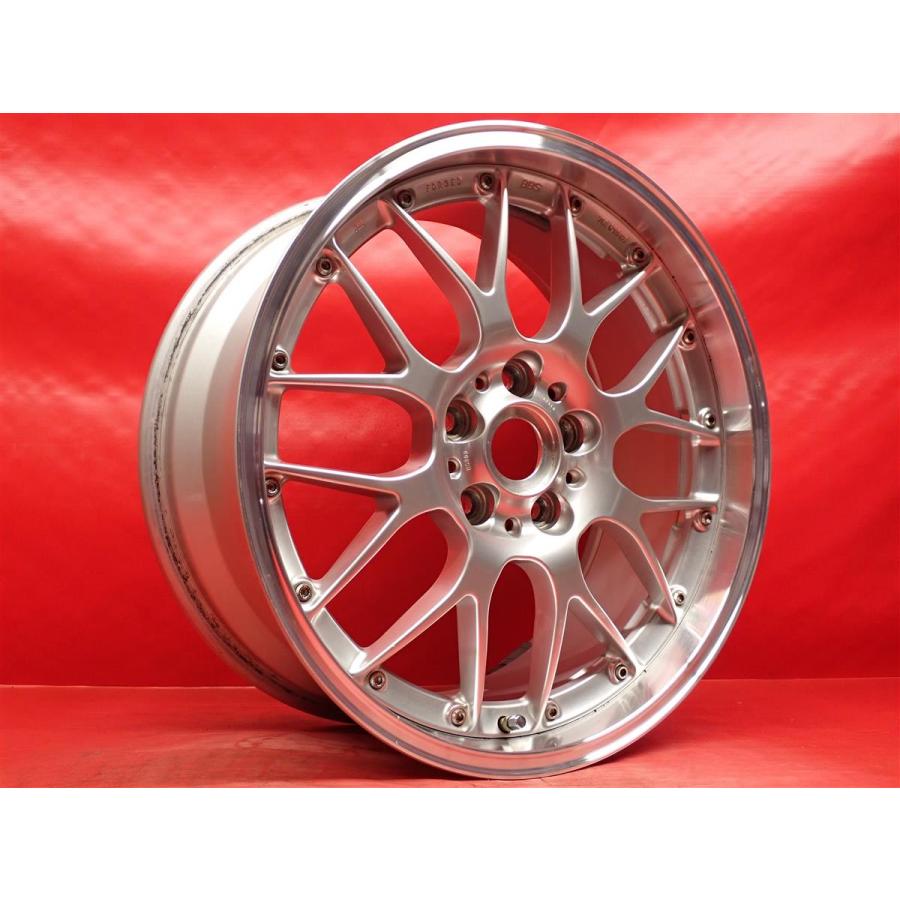 単品 中古ホイール 1本 鍛造 軽量 BBS RS-GT RS900 8J 18インチ PCD114