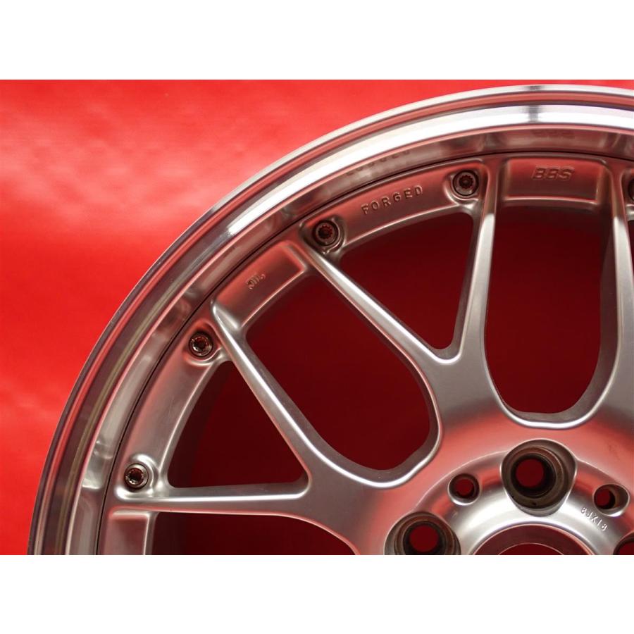 単品 中古ホイール 1本 鍛造 軽量 BBS RS-GT RS900 8J 18インチ PCD114
