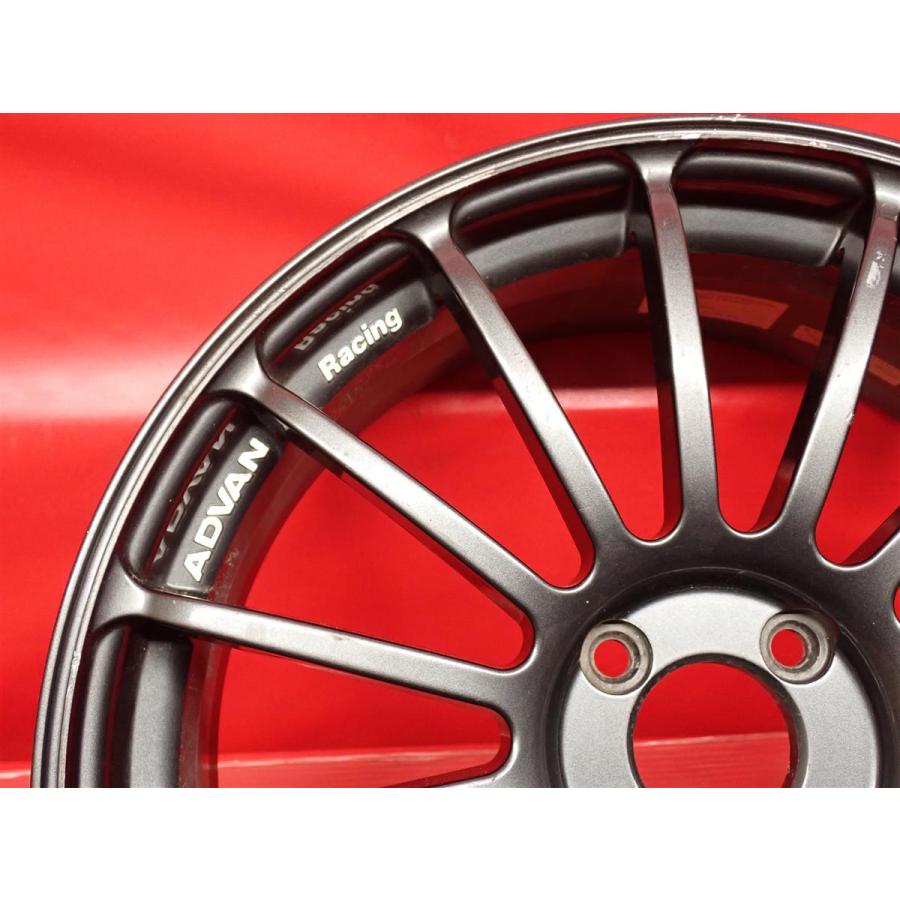 単品 中古ホイール 1本 ADVAN Racing アドバンレーシング RT 7J 18