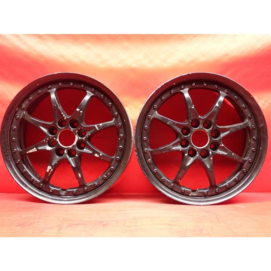 RAYS VOLK RACING 15インチ PCD114.3 4穴 アルミホイール2本タイヤ付き