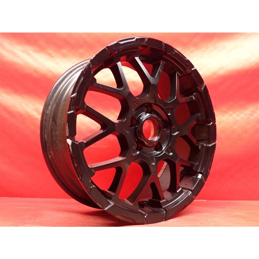 単品 中古ホイール 1本 NITRO POWER ナイトロ パワー BULLET バレット 7J 18インチ PCD114.3 5穴 +35 ハブ73 ja18の画像
