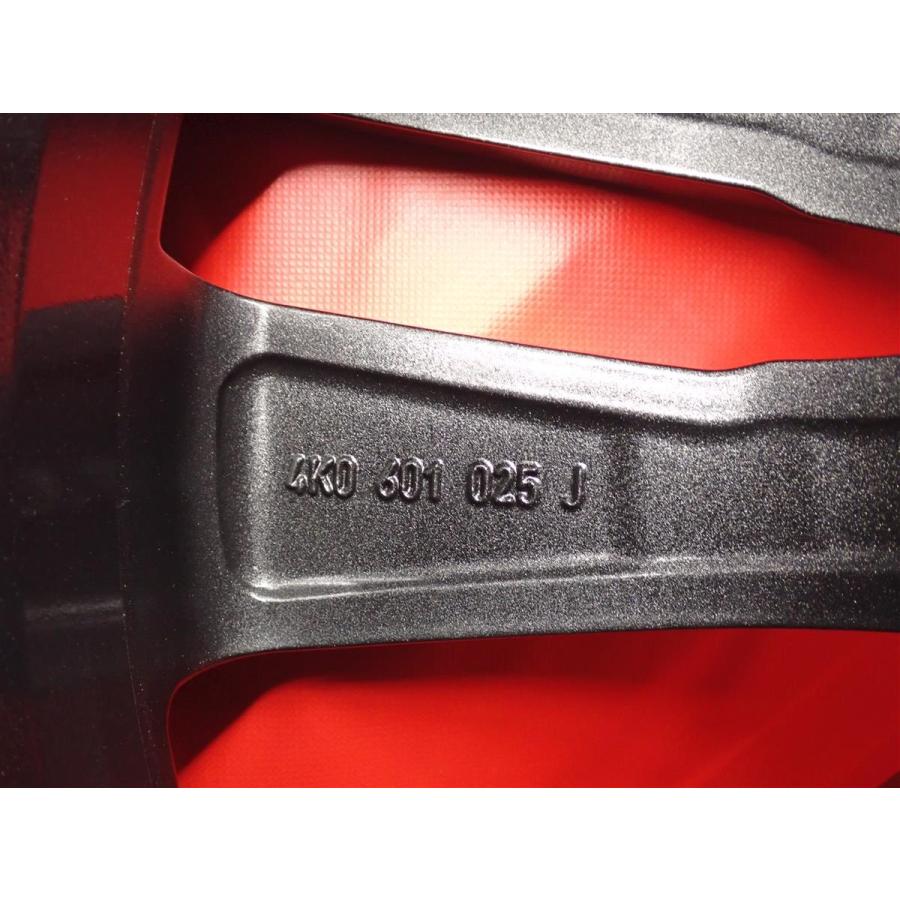 単品 1本 中古ホイール アウディ A6 4K C8純正 20インチ 8.5J +43 PCD112 5穴 ハブ66.5 4K0601025J　♪　ja20の画像